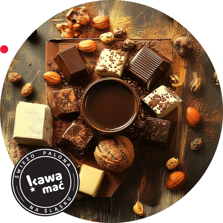 kawa pije kawę wielkanocną - cupping