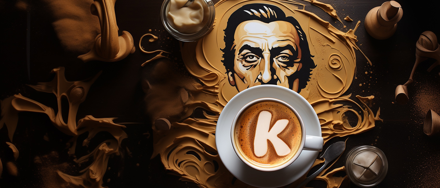 Etykieta kawy espresso