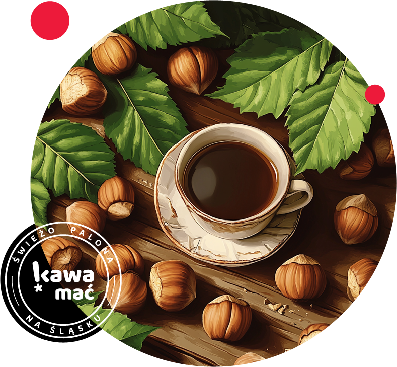 kawa o smaku orzechowym