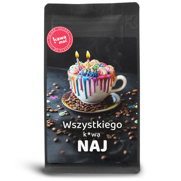 Kawa ziarnista Wszystkiego k*wa NAJ 125 g
