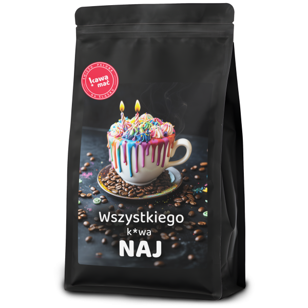 Kawa ziarnista Wszystkiego k*wa NAJ 1 kg