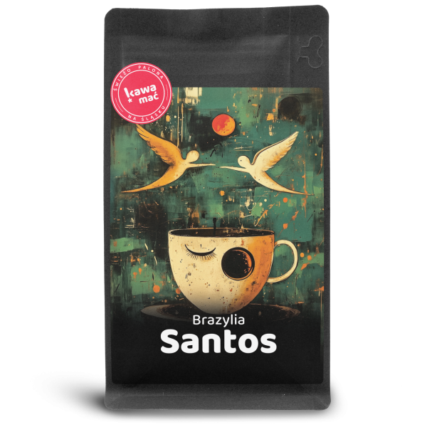 Kawa ziarnista Brazylia Santos 125 g