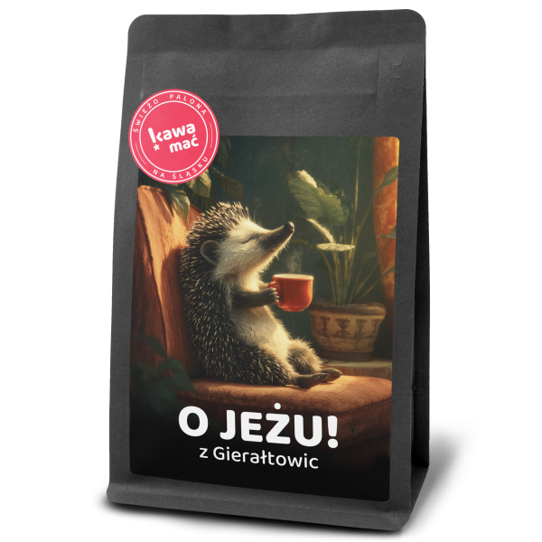 Kawa ziarnista O JEŻU! z Gierałtowic 250 g
