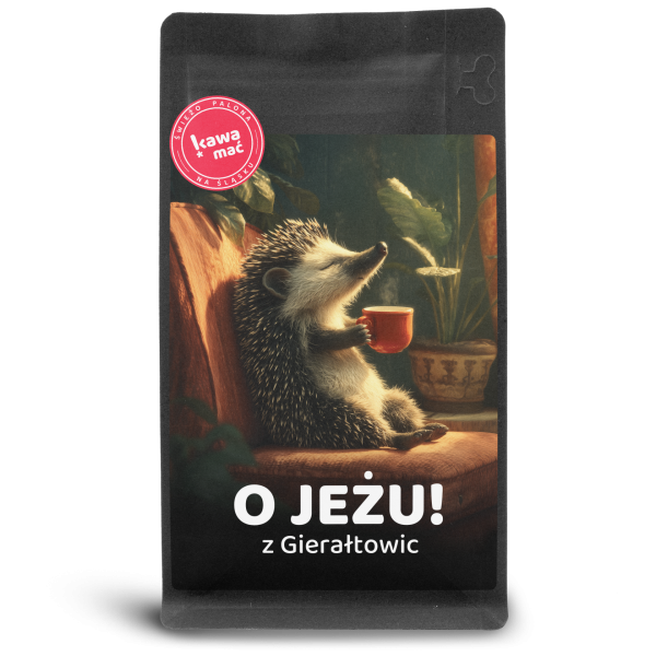 Kawa ziarnista O JEŻU! z Gierałtowic 125 g