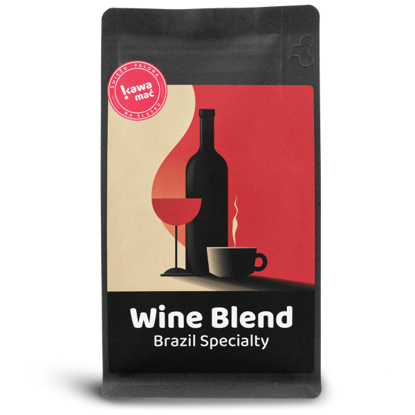 Kawa ziarnista Wine Blend Brazil Specialty 125 g